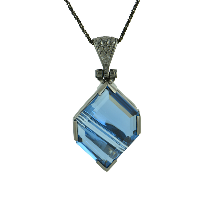 Blue Green Spinel Pendant