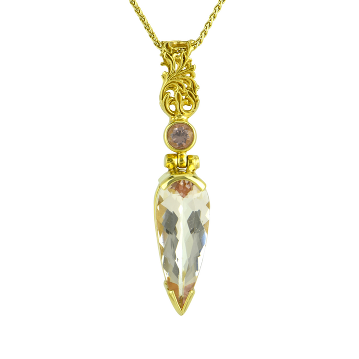 Morganite Pendant