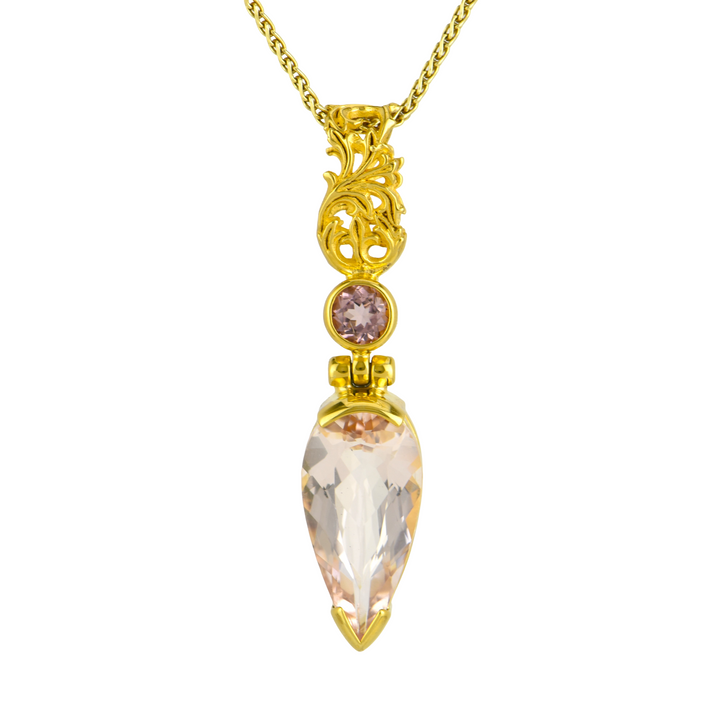 Morganite Pendant