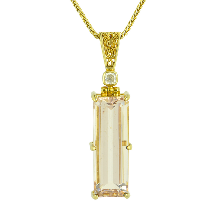 Pink Obsidian Pendant