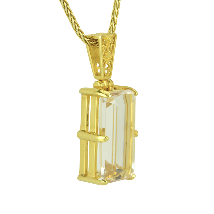 Pink Obsidian Pendant