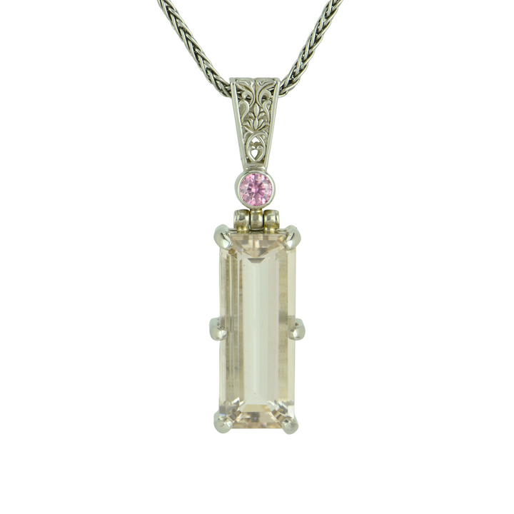 Pink Obsidian Pendant