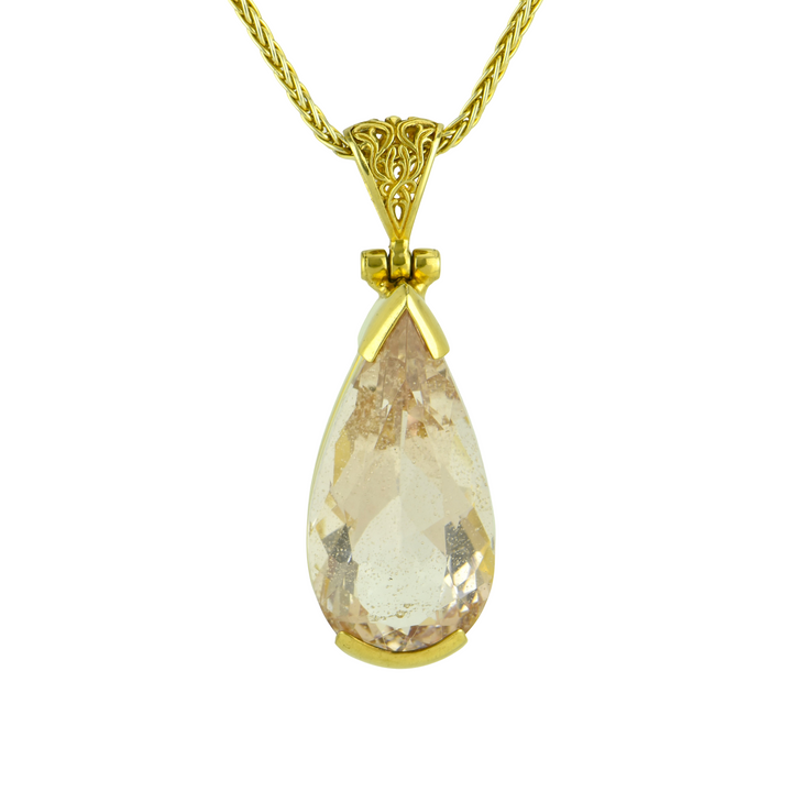 Pink Obsidian Pendant