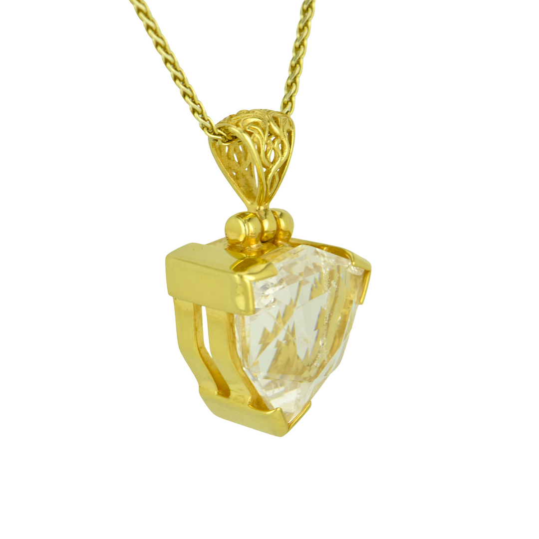 Pink Obsidian Pendant