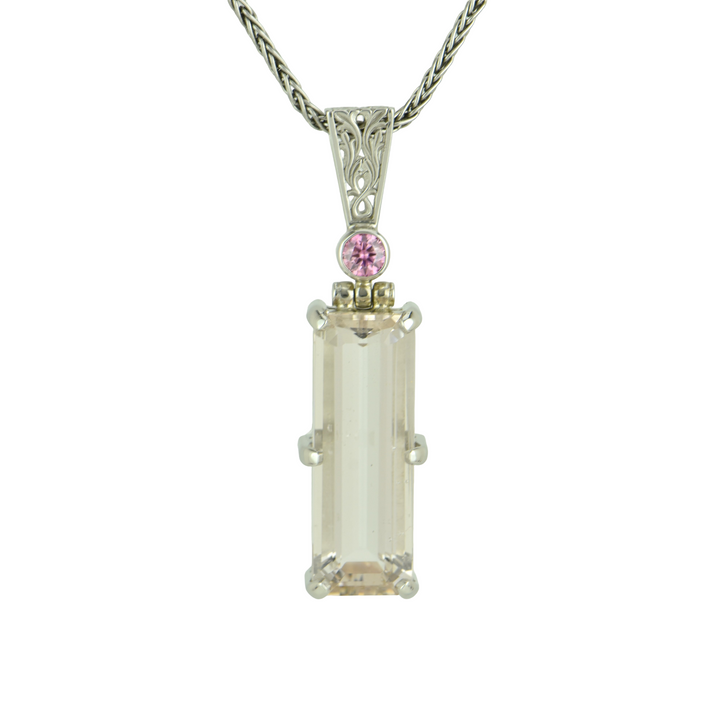 Pink Obsidian Pendant