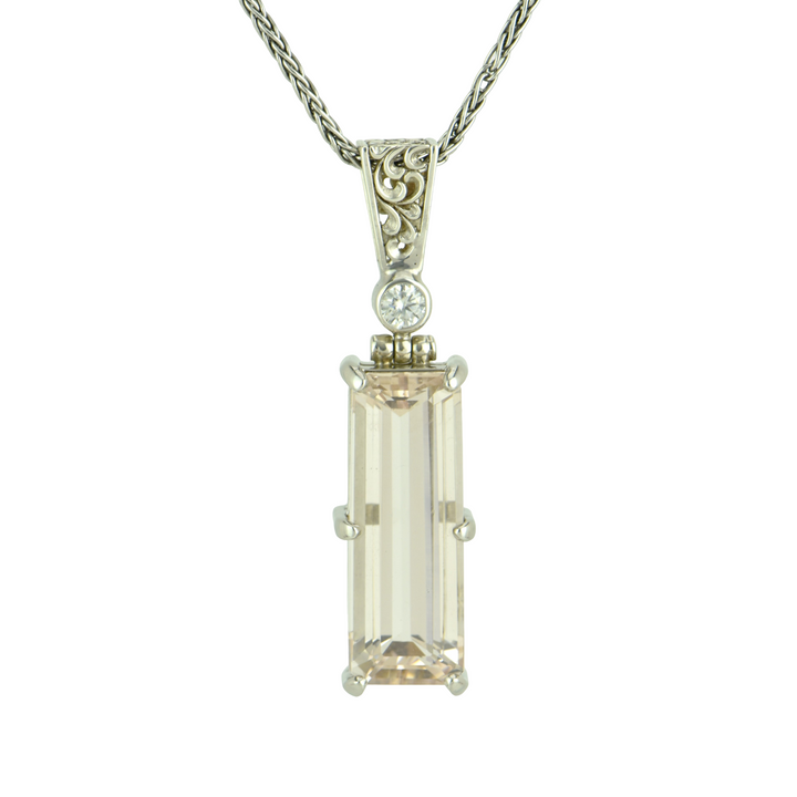 Pink Obsidian Pendant