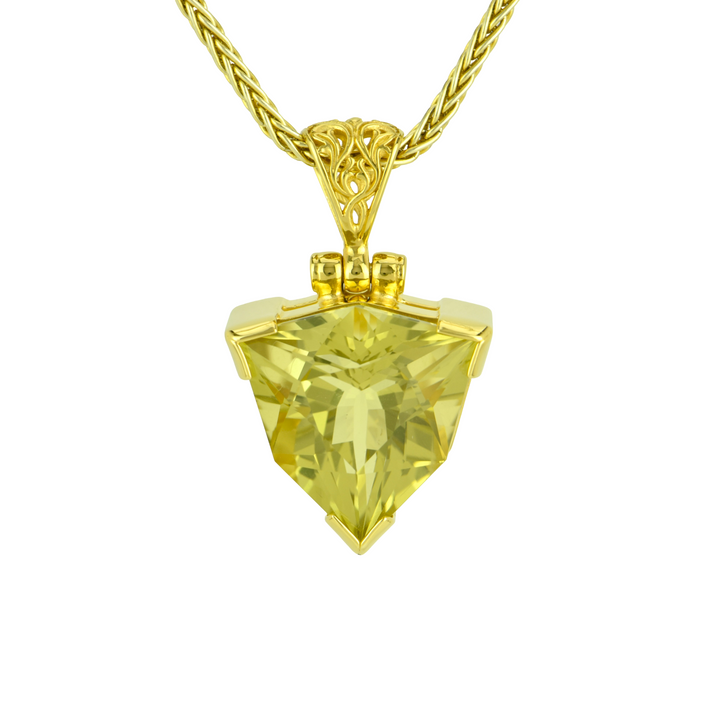 Lemon Quartz Pendant
