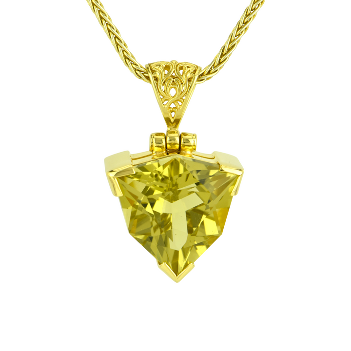 Lemon Quartz Pendant