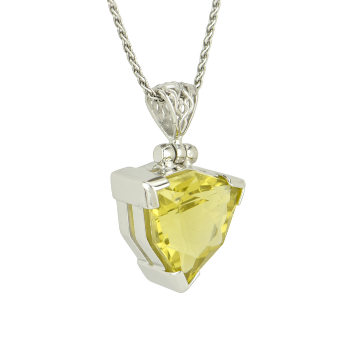 Lemon Quartz Pendant