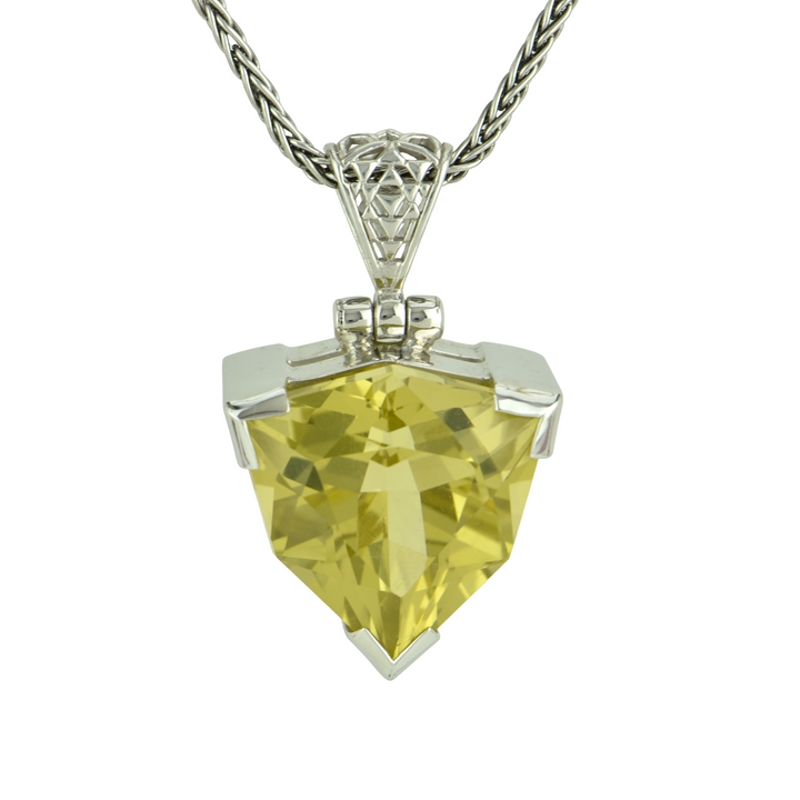 Lemon Quartz Pendant