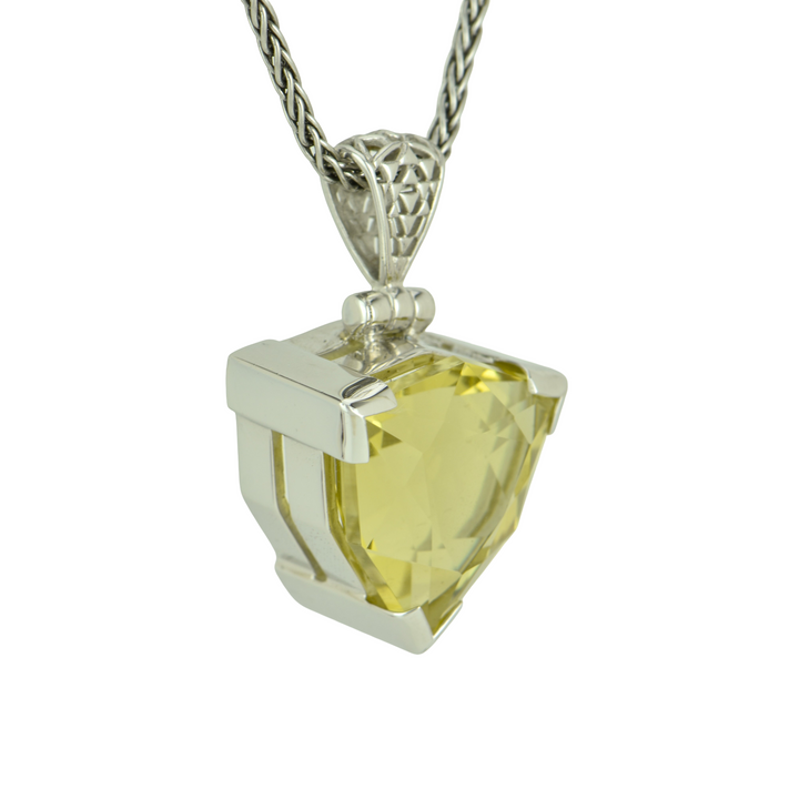 Lemon Quartz Pendant