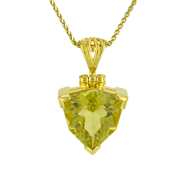 Lemon Quartz Pendant