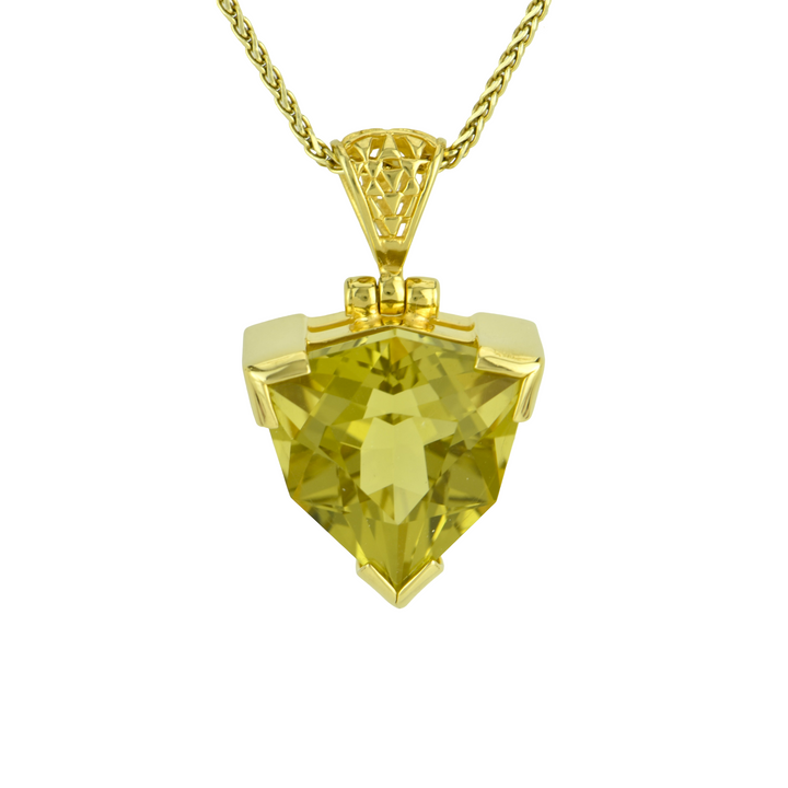 Lemon Quartz Pendant