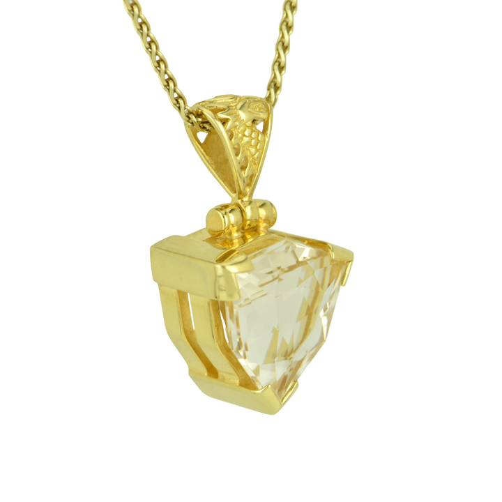 Scapolite with Inclusions Pendant