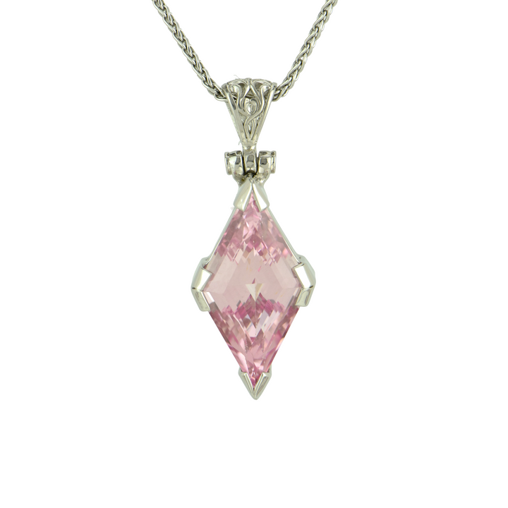 Imperial Pink Sapphire Pendant