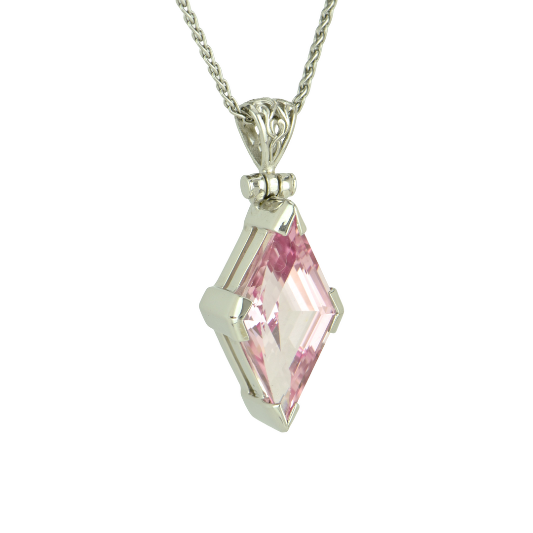 Imperial Pink Sapphire Pendant