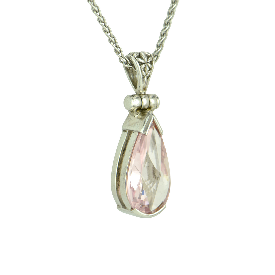 Imperial Pink Sapphire Pendant