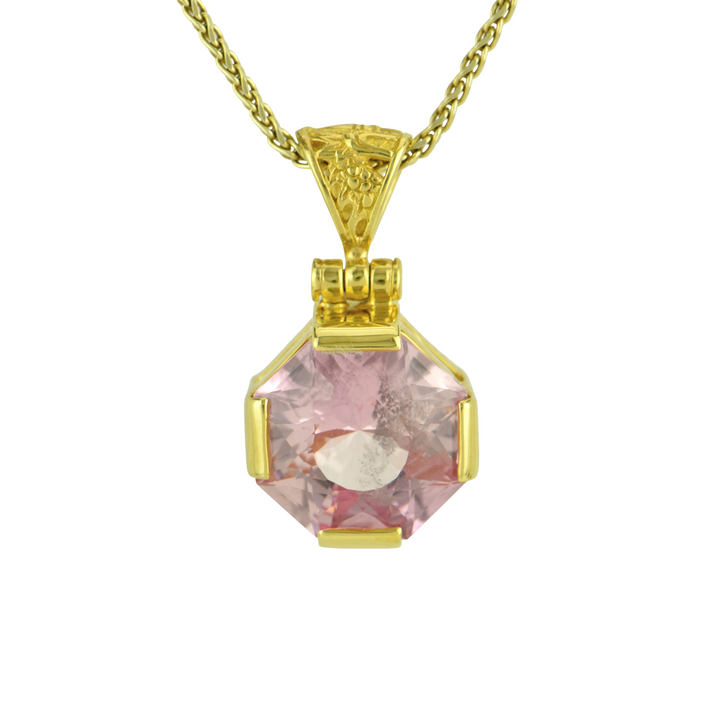 Imperial Pink Sapphire Pendant