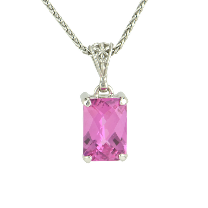 Shasta Pink Sapphire Pendant
