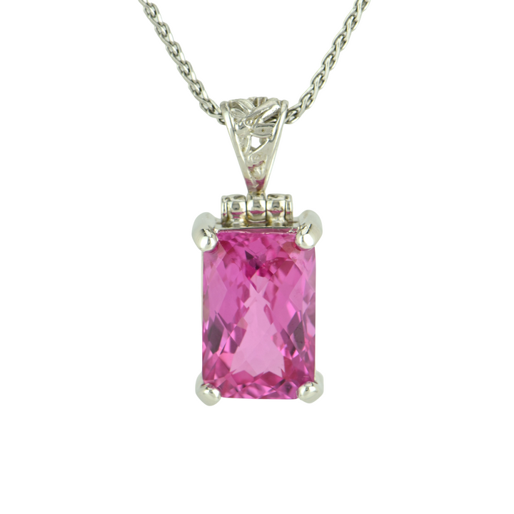 Shasta Pink Sapphire Pendant