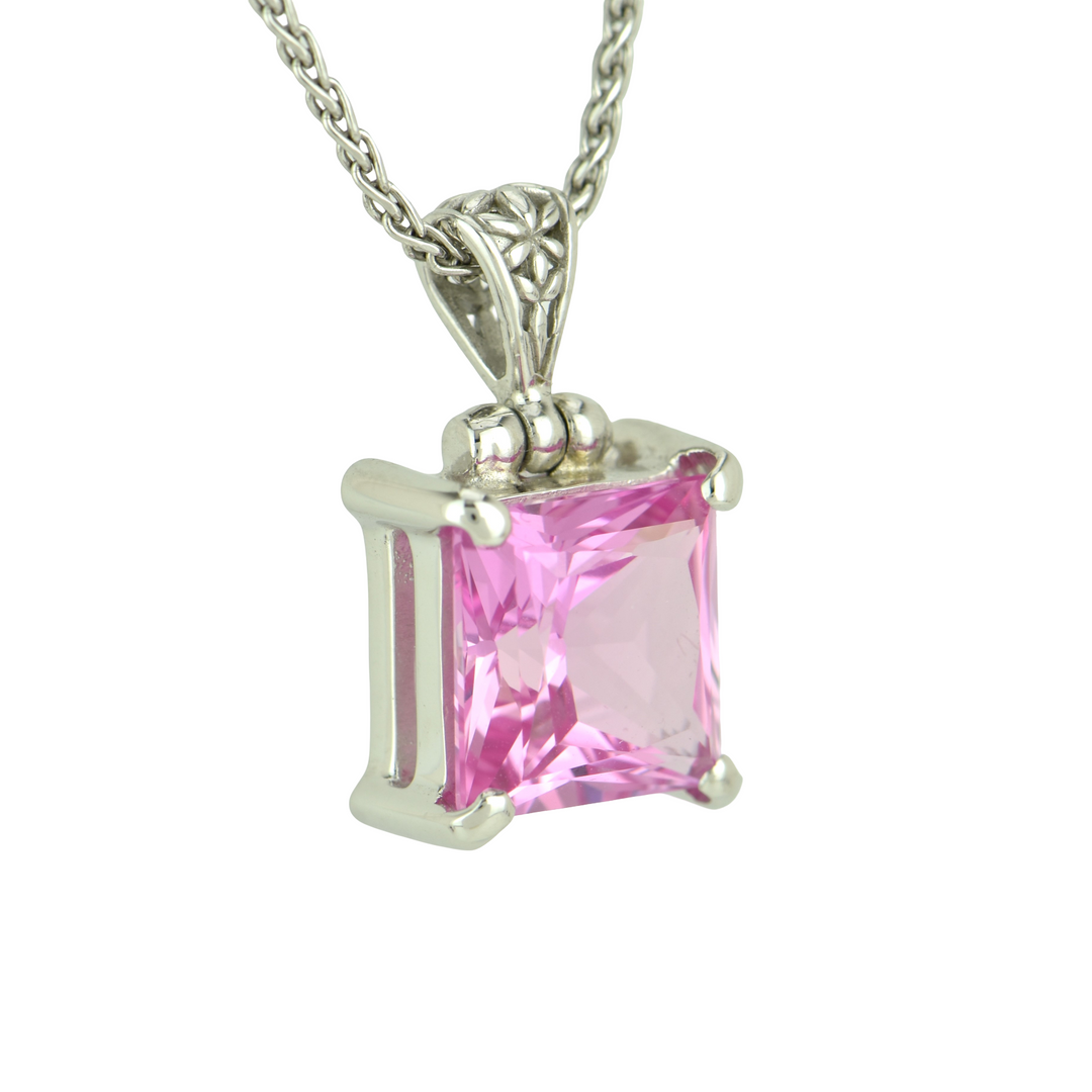 Shasta Pink Sapphire Pendant
