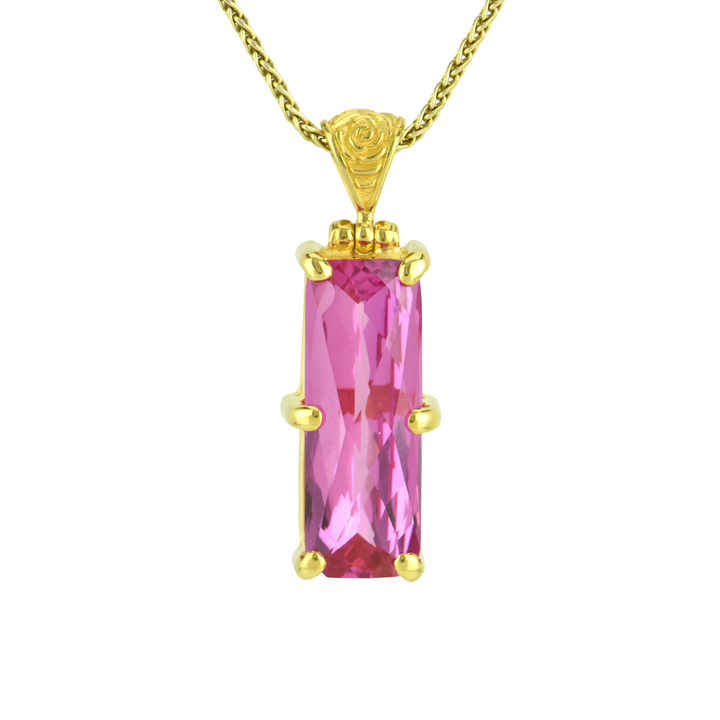 Shasta Pink Sapphire Pendant