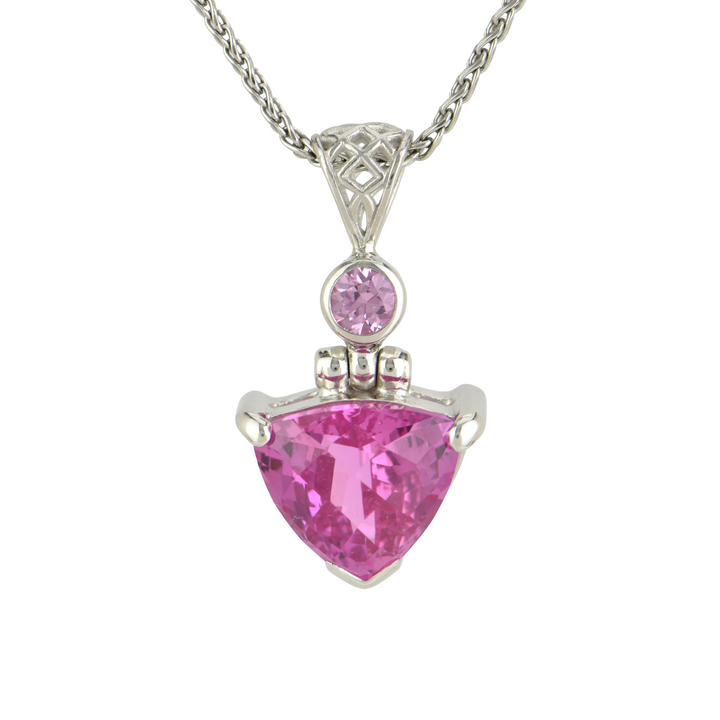 Shasta Pink Sapphire Pendant