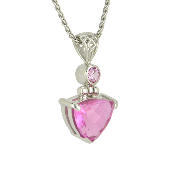 Shasta Pink Sapphire Pendant
