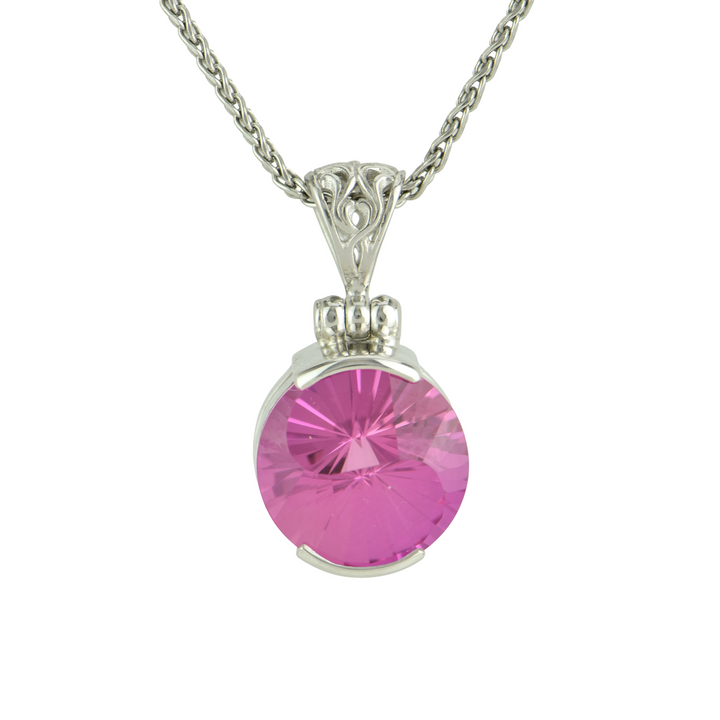 Shasta Pink Sapphire Pendant