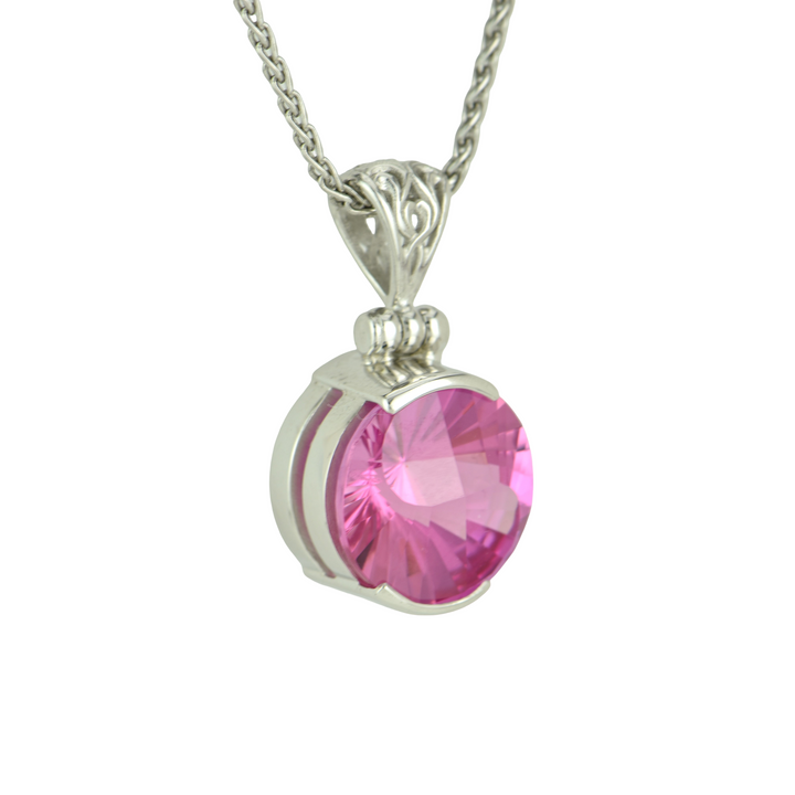 Shasta Pink Sapphire Pendant
