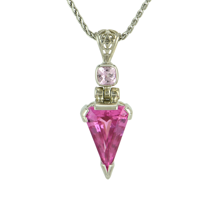 Shasta Pink Sapphire Pendant