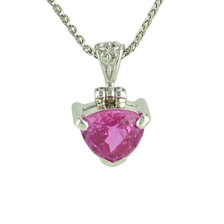 Shasta Pink Sapphire Pendant