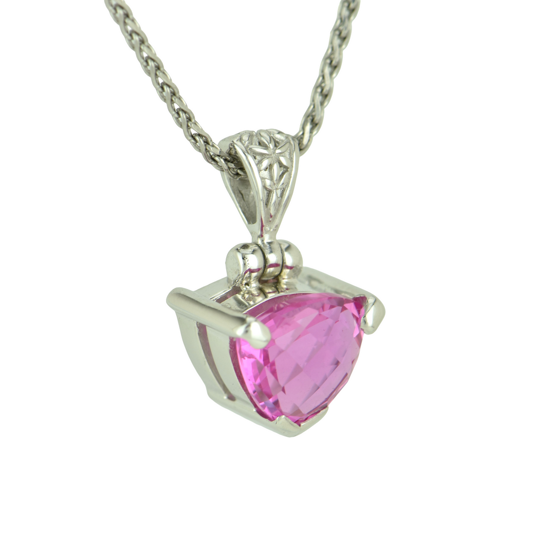 Shasta Pink Sapphire Pendant