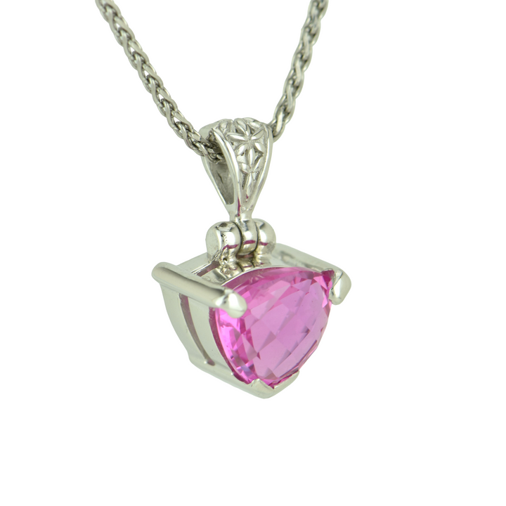 Shasta Pink Sapphire Pendant