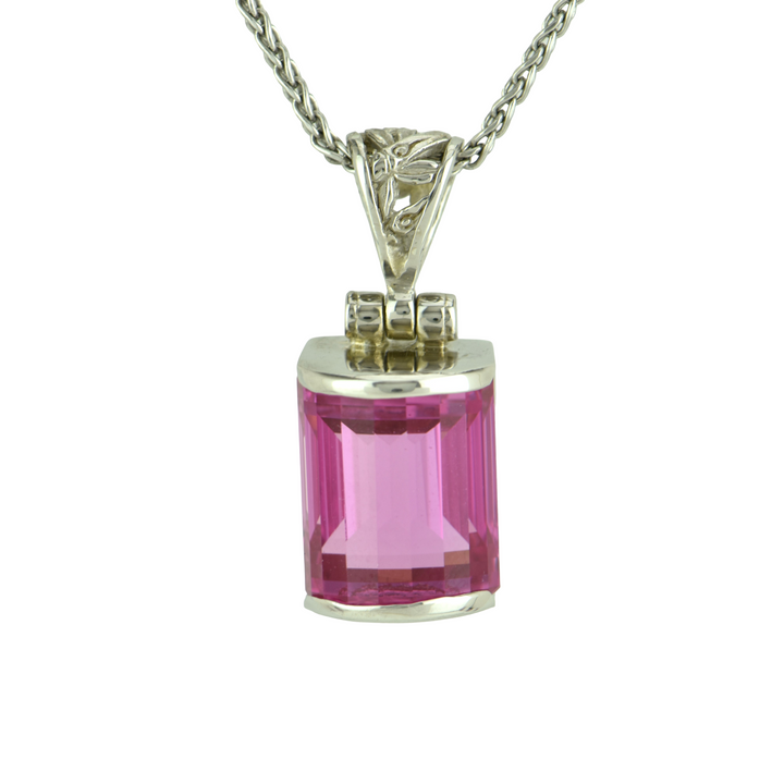 Shasta Pink Sapphire Pendant
