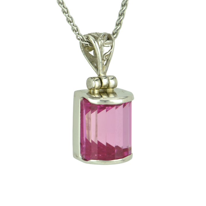 Shasta Pink Sapphire Pendant