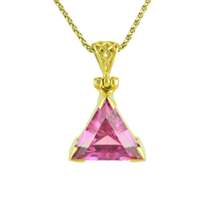 Shasta Pink Sapphire Pendant
