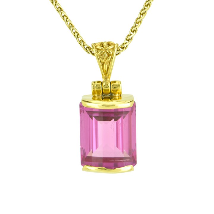 Shasta Pink Sapphire Pendant