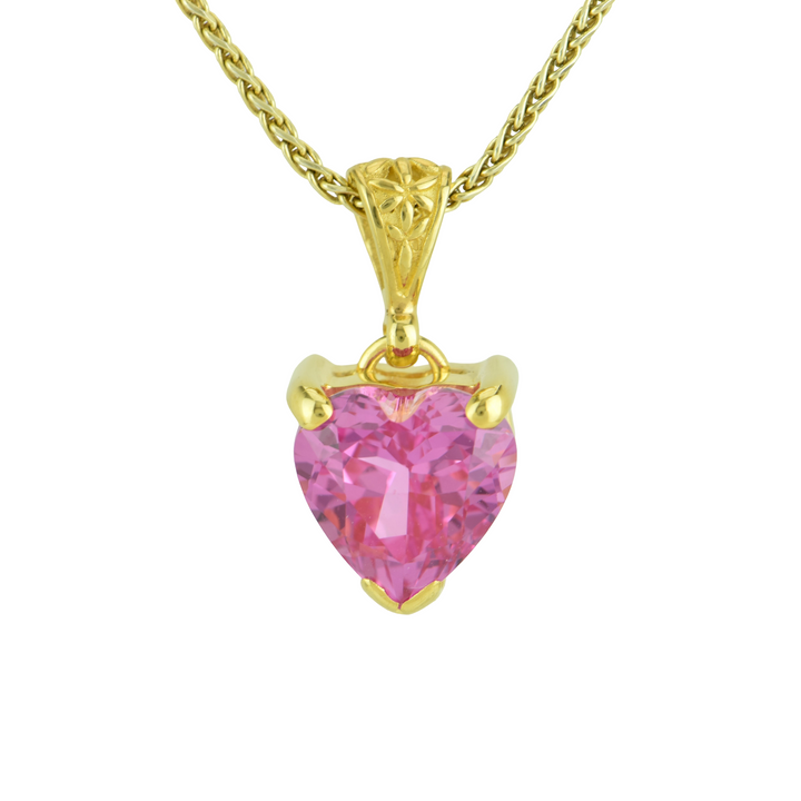 Shasta Pink Sapphire Pendant