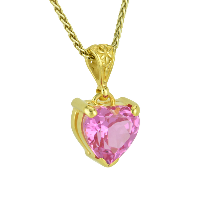 Shasta Pink Sapphire Pendant