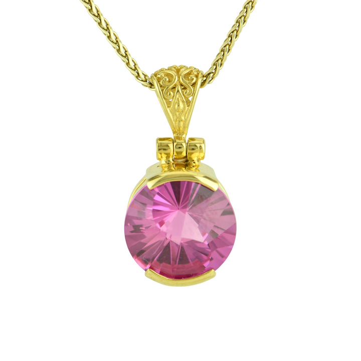Shasta Pink Sapphire Pendant