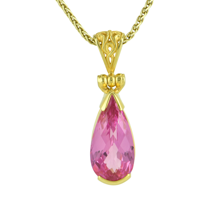 Shasta Pink Sapphire Pendant