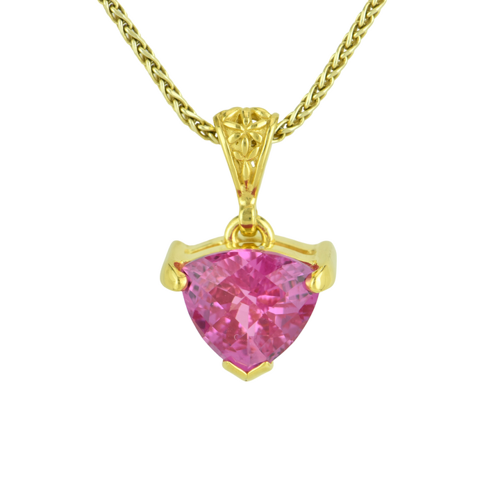 Shasta Pink Sapphire Pendant