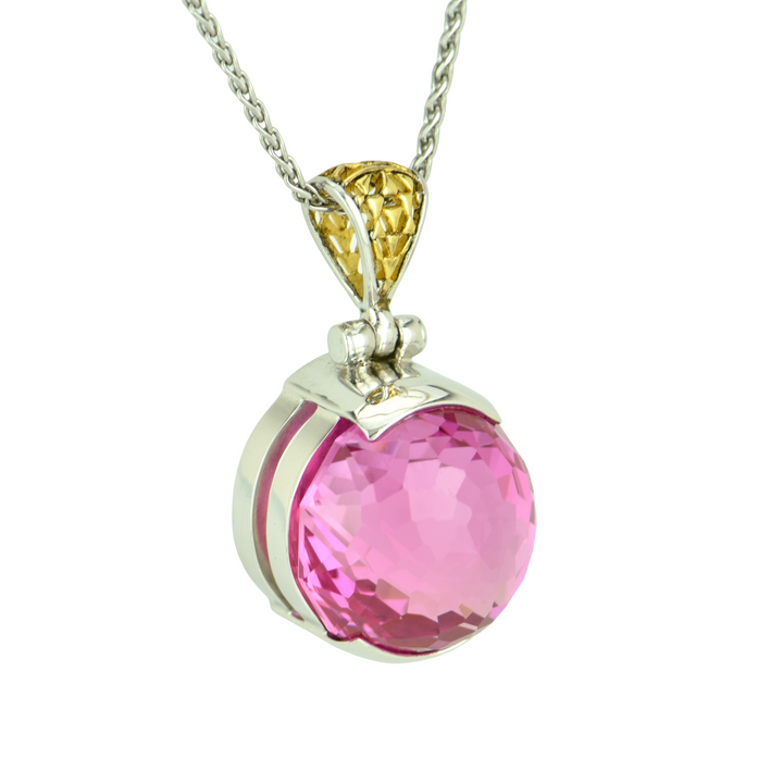 Shasta Pink Sapphire Pendant