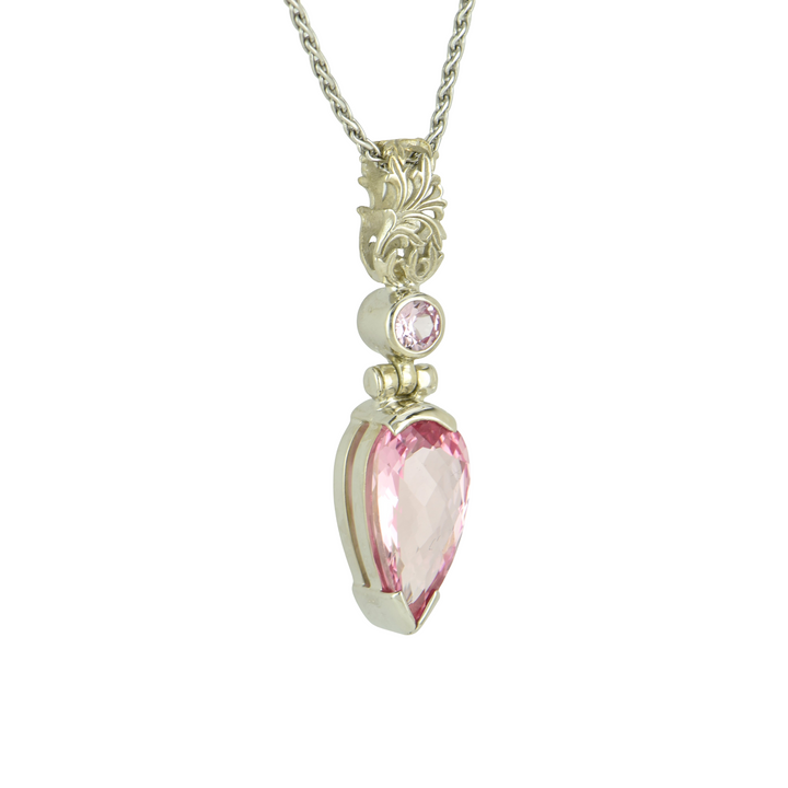 Imperial Pink Sapphire Pendant
