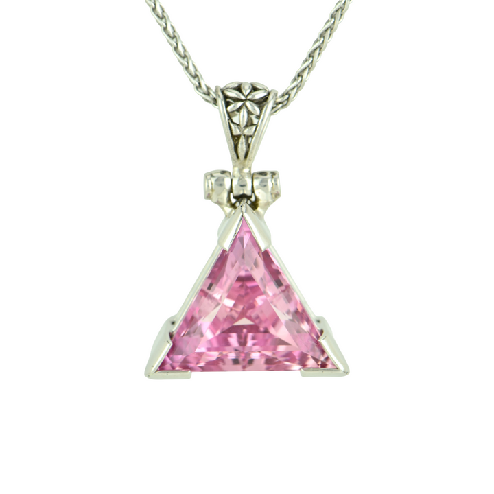 Imperial Pink Sapphire Pendant