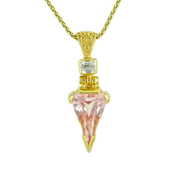 Imperial Pink Sapphire Pendant