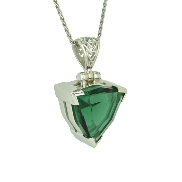 Green Hydro Quartz Pendant