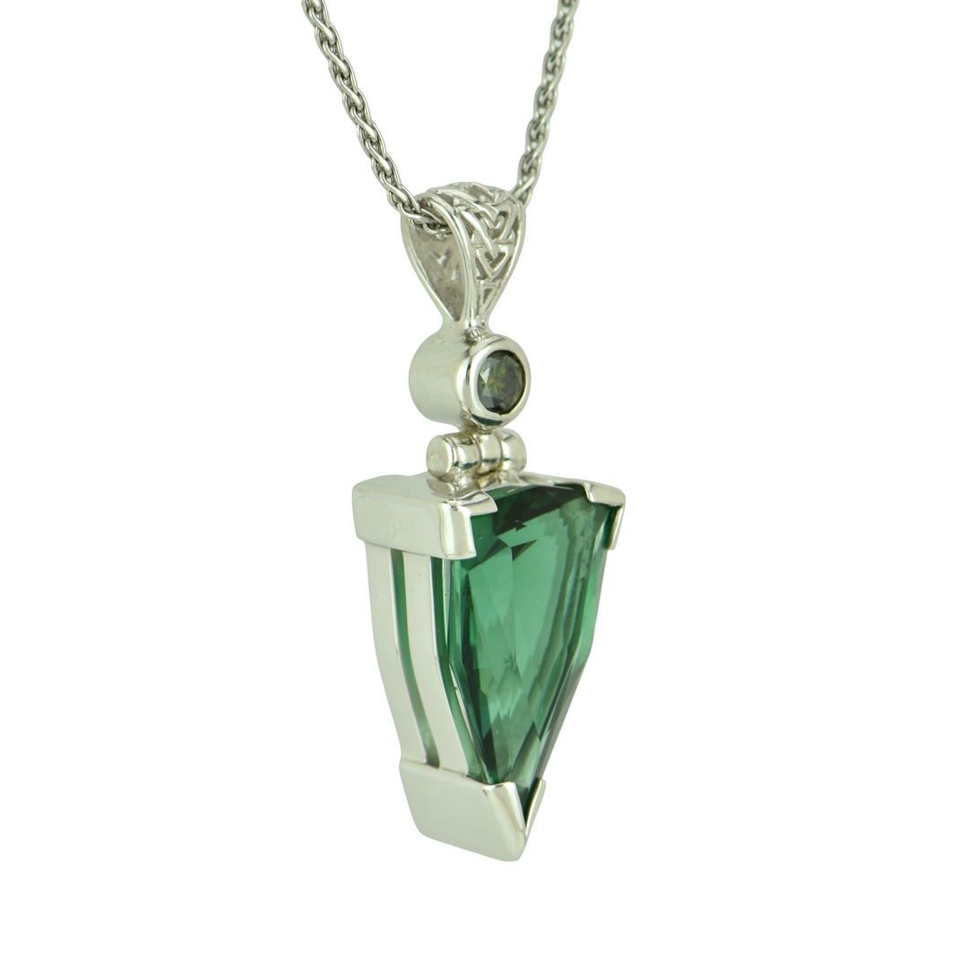 Green Hydro Quartz Pendant