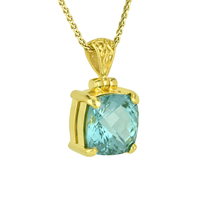 Paraiba Effect Spinel Pendant